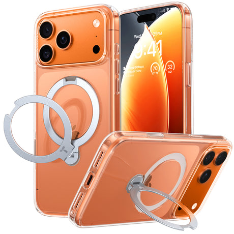 Torras iPhone 17 Pro Max Deksel Ostand Q3 Spin Klar