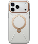 Torras iPhone 17 Pro Deksel Ostand Q3 Vegskin Pearl Gray