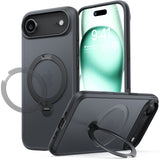 Torras iPhone Air Deksel Ostand Q3 Spin Obsidian Black