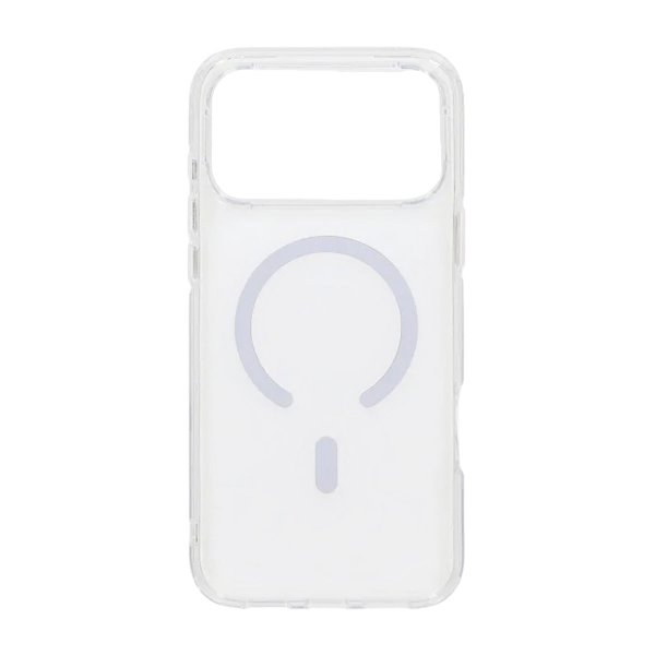 iPhone 17 Pro Deksel TPU MagSafe Hvit