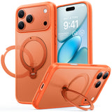 Torras iPhone 17 Pro Max Deksel Ostand Q3 Spin Energy Oransje