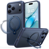 Torras iPhone 17 Pro Deksel Ostand Q3 Spin Deep Blue