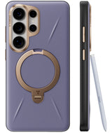 Torras Samsung Galaxy S26 Ultra Deksel Ostand Q3 Vegskin Dark Purple
