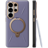 Torras Samsung Galaxy S26 Ultra Deksel Ostand Q3 Vegskin Dark Purple