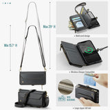 CaseMe iPhone 16e/iPhone 17e Etui C36 Series Svart