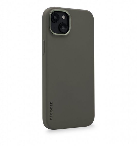 Decoded iPhone 14 Plus Deksel Silicone Backcover Olive