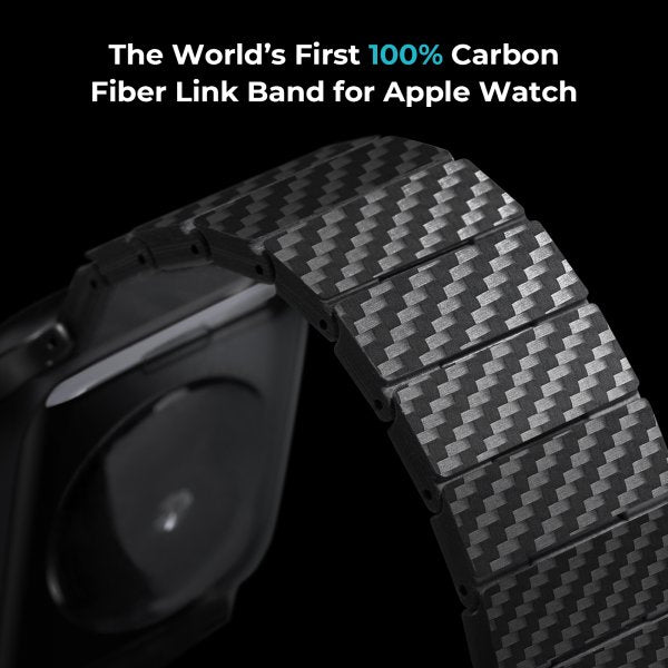 Pitaka Apple Watch Armbånd Carbon Fiber Watch Band Modern
