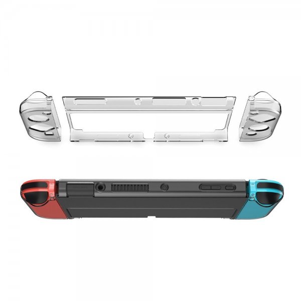 Dobe 3-i-1 gjennomsiktig skall for Nintendo Switch OLED