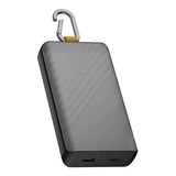 Xtorm Powerbank med solcelle og lommelykt Go2 10 000 mAh 20W Svart