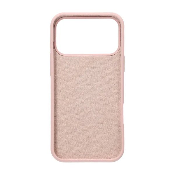 iPhone 17 Pro Max Deksel Liquid Silicone Rosa