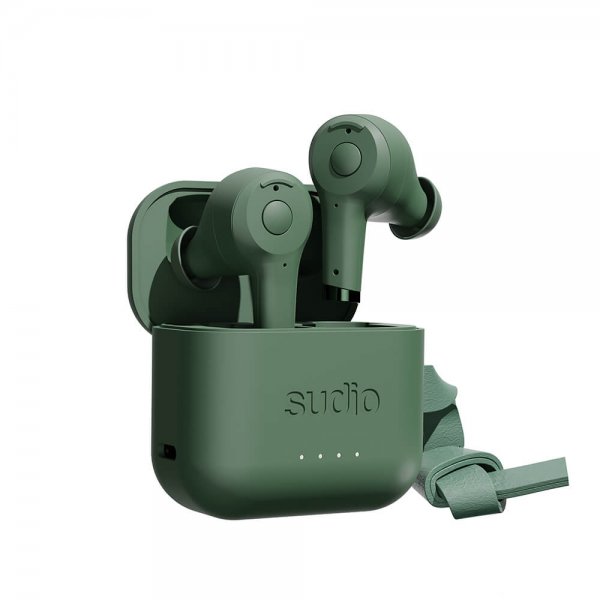 Sudio Hodetelefoner Ett In-Ear TWS ANC Grønn