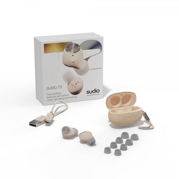 Sudio Hodetelefoner T2 Sand