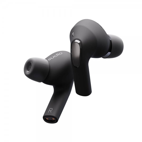 Sudio E2 Trådløse Hodetelefoner In-Ear TWS ANC Svart
