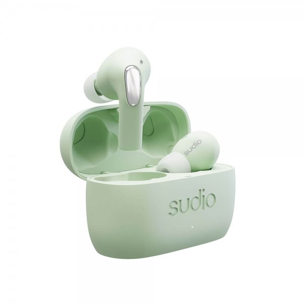 Sudio E2 Trådløse Hodetelefoner In-Ear TWS ANC Jade