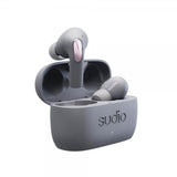 Sudio E2 Trådløse Hodetelefoner In-Ear TWS ANC Slate Grey