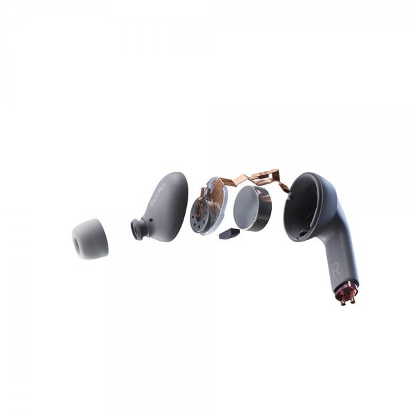 Sudio E2 Trådløse Hodetelefoner In-Ear TWS ANC Slate Grey