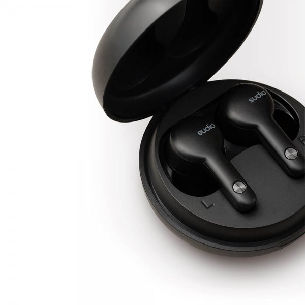 Sudio Hodetelefoner In-Ear A2 True Wireless ANC Svart