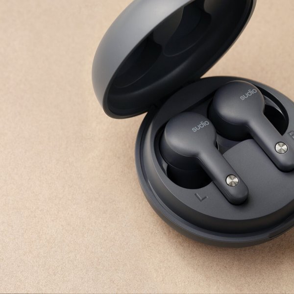 Sudio Hodetelefoner In-Ear A2 True Wireless ANC Antracit