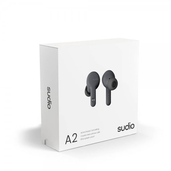 Sudio Hodetelefoner In-Ear A2 True Wireless ANC Antracit