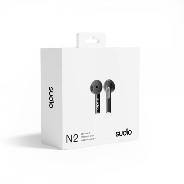 Sudio Hodetelefoner In-Ear N2 True Wireless Svart