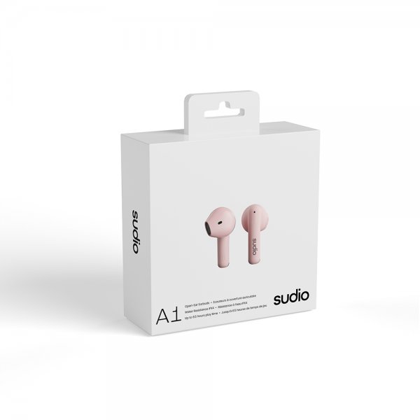 Sudio Hodetelefoner A1 In-Ear TWS Rosa