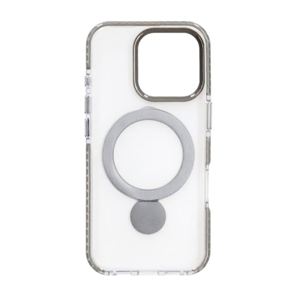 iPhone 16 Pro Deksel Ring Stand MagSafe Transparent
