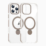 iPhone 16 Pro Deksel Ring Stand MagSafe Transparent