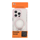 iPhone 16 Pro Deksel Ring Stand MagSafe Rosa
