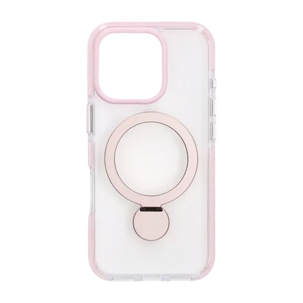 iPhone 16 Pro Max Deksel Ring Stand MagSafe Rosa