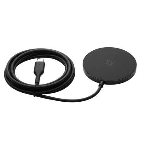 Rvelon Trådløs MagSafe Lader med stativ Qi2 15W USB-C Grå