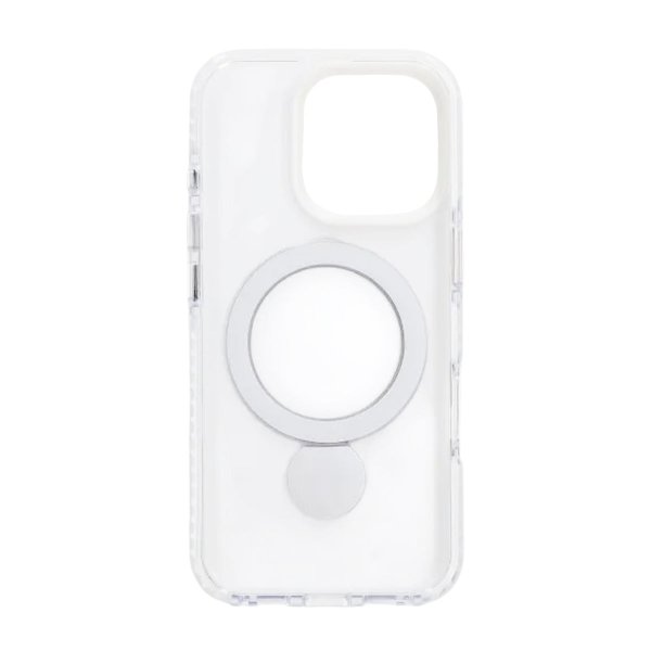 iPhone 16 Pro Max Deksel Ring Stand MagSafe Transparent