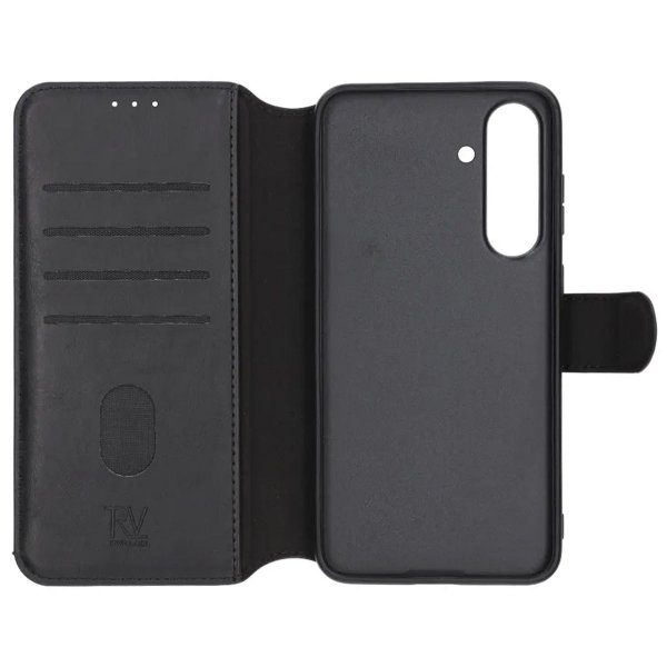 Rvelon Samsung Galaxy S25 FE Etui 4 Kortlomme Svart