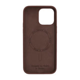 Rvelon iPhone 13 Pro Deksel Silikon MagSafe Brun