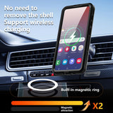 Redpepper Samsung Galaxy S26 Deksel Vanntett IP68 MagSafe Svart