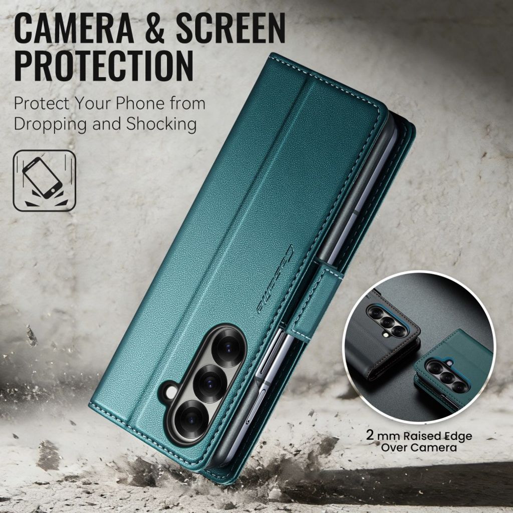 CaseMe Samsung Galaxy Z Fold 8 Ultra Etui 023 Series Grønn