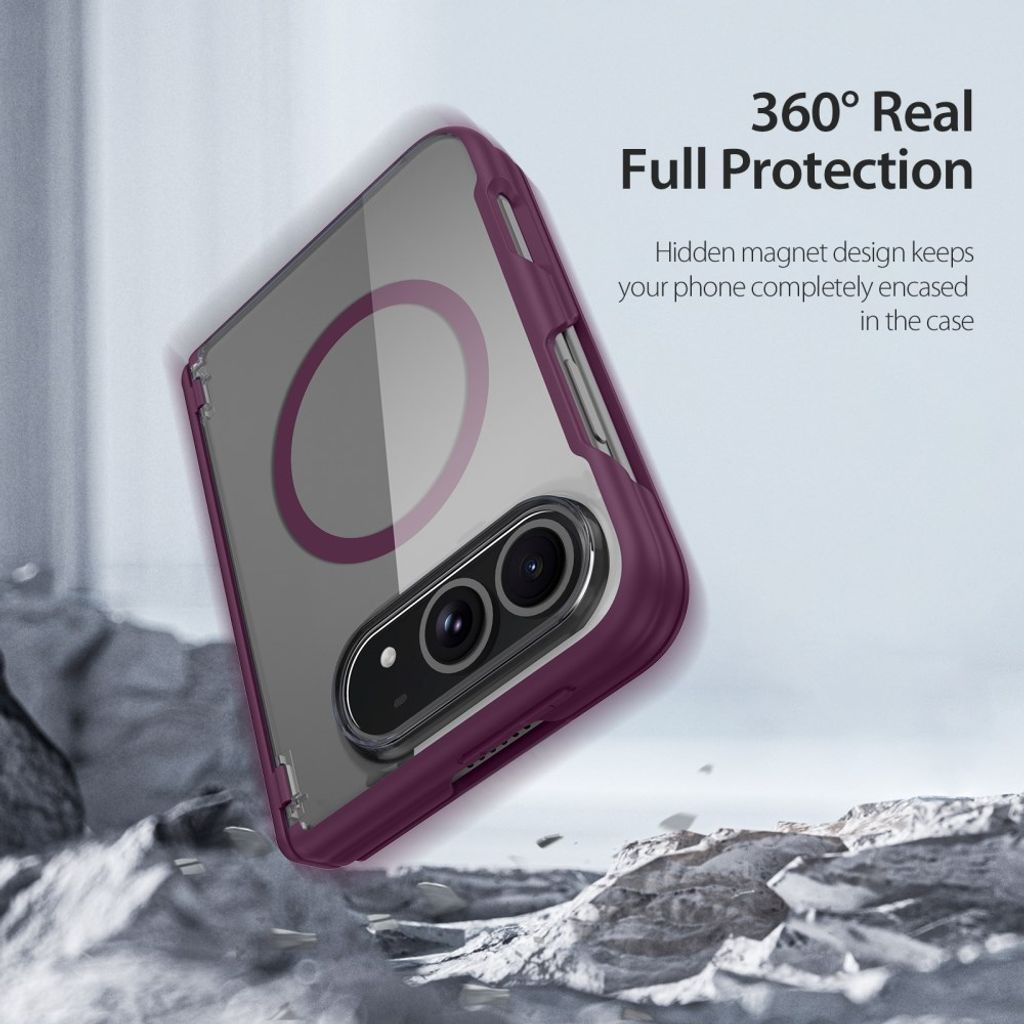 Dux Ducis iPhone Duo Etui Skin X Pro Series MagSafe Lilla