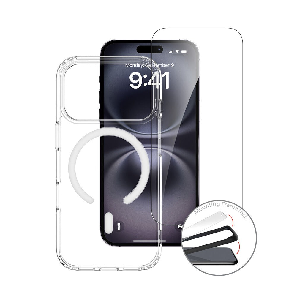 4smarts iPhone 17 Pro/iPhone 18 Pro 360-beskyttelsessett
