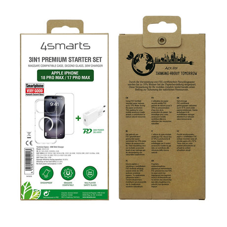 4smarts iPhone 17 Pro Max/iPhone 18 Pro Max 3in1 Premium-startsett