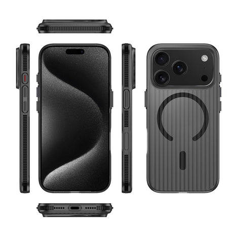 4smarts iPhone 17 Pro/iPhone 18 Pro Deksel Aero MagSafe Svart