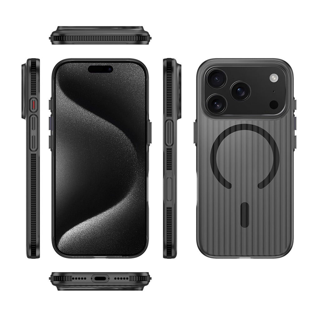 4smarts iPhone 17 Pro Max/iPhone 18 Pro Max Deksel Aero MagSafe Svart
