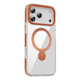 iPhone 17 Pro Deksel Ring Stand MagSafe Transparent