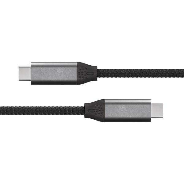 X2O USB-C til USB-C Kabel Longlife 240W USB4 1m Svart