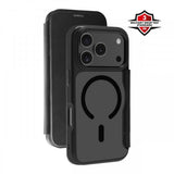 X2O iPhone 17 Pro Max Etui Mag Wallet Svart