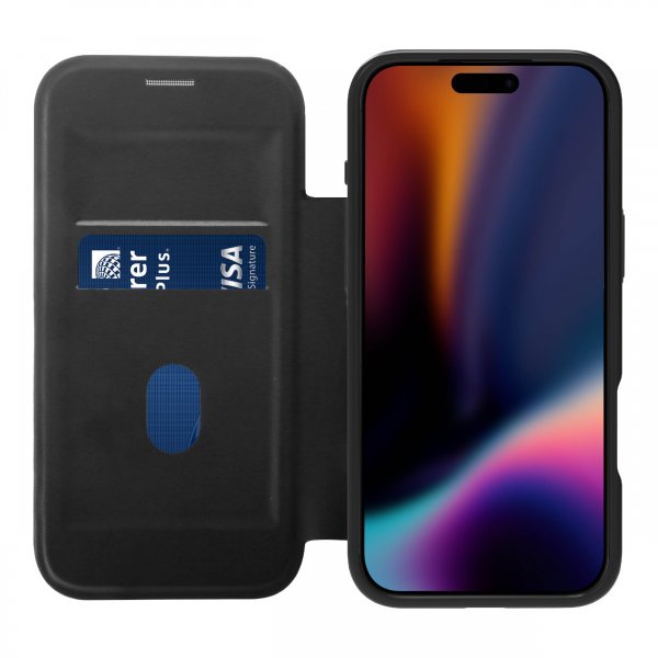 X2O iPhone 17 Pro Max Etui Mag Wallet Svart