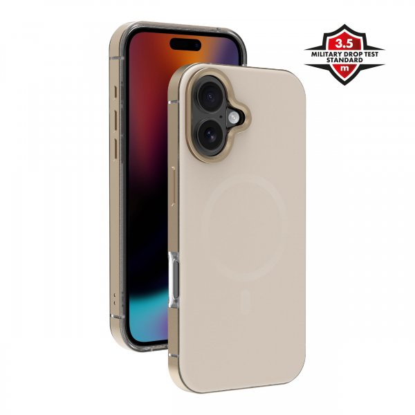 X2O iPhone 17 Deksel Mag Metal Gull