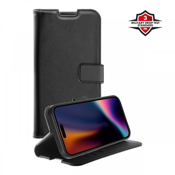 X2O iPhone 17 Etui Classic Wallet Svart