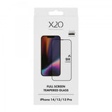 X2O iPhone 13/iPhone 13 Pro/iPhone 14 Skjermbeskytter Full Screen