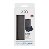 X2O Samsung Galaxy S25 FE Etui Classic Wallet Svart