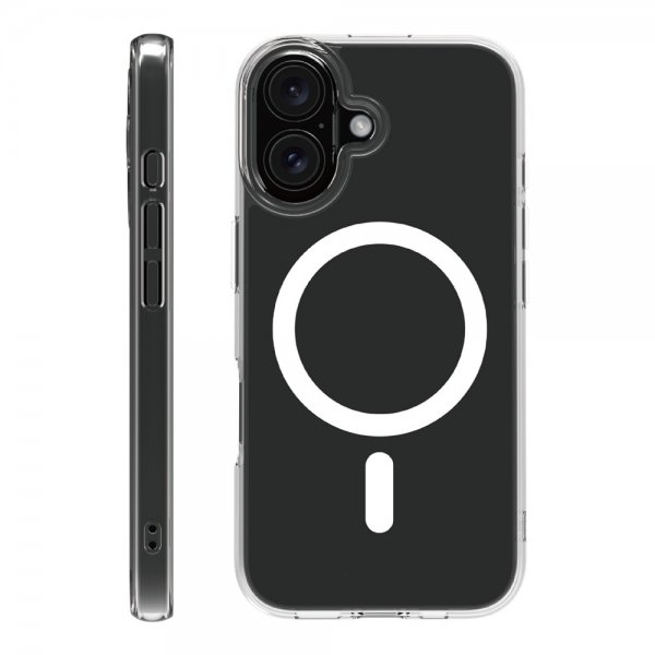 X2O iPhone 16 Deksel Mag Clear Transparent