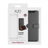 X2O Honor Magic 8 Lite Etui Classic Wallet Svart